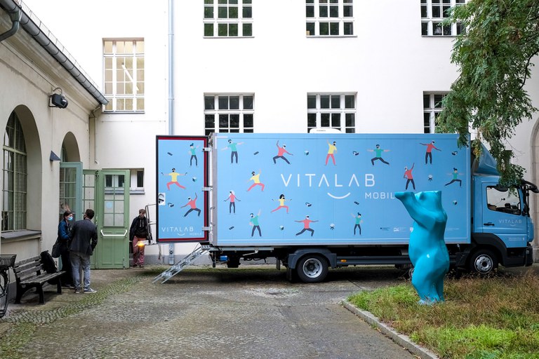 VITALab Truck Ansicht